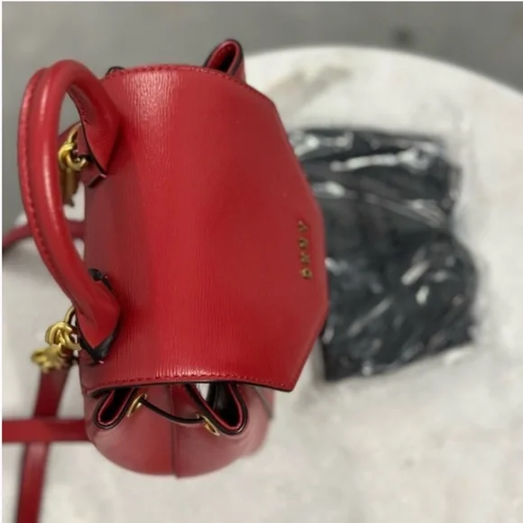 NWT DKNY leather backpack